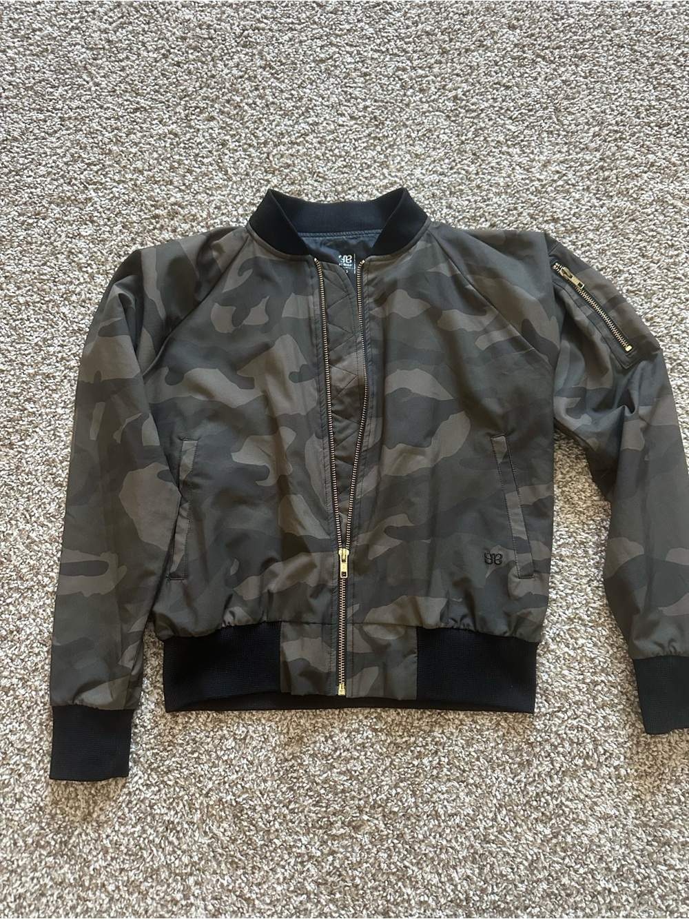 Albion Camouflage Bomber Jacket